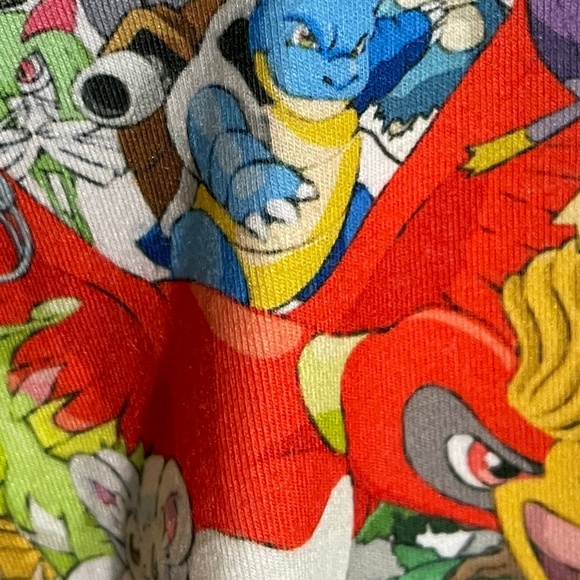 Hard to Find Pokemon Characters 100% Cotton Tank Size Medium - Picture 2 of 15